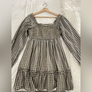 100% Cotton American Eagle Outfitters Plaid Dress